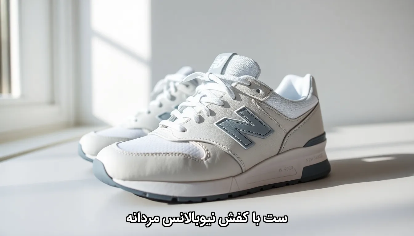 ست با کفش نیوبالانس مردانه